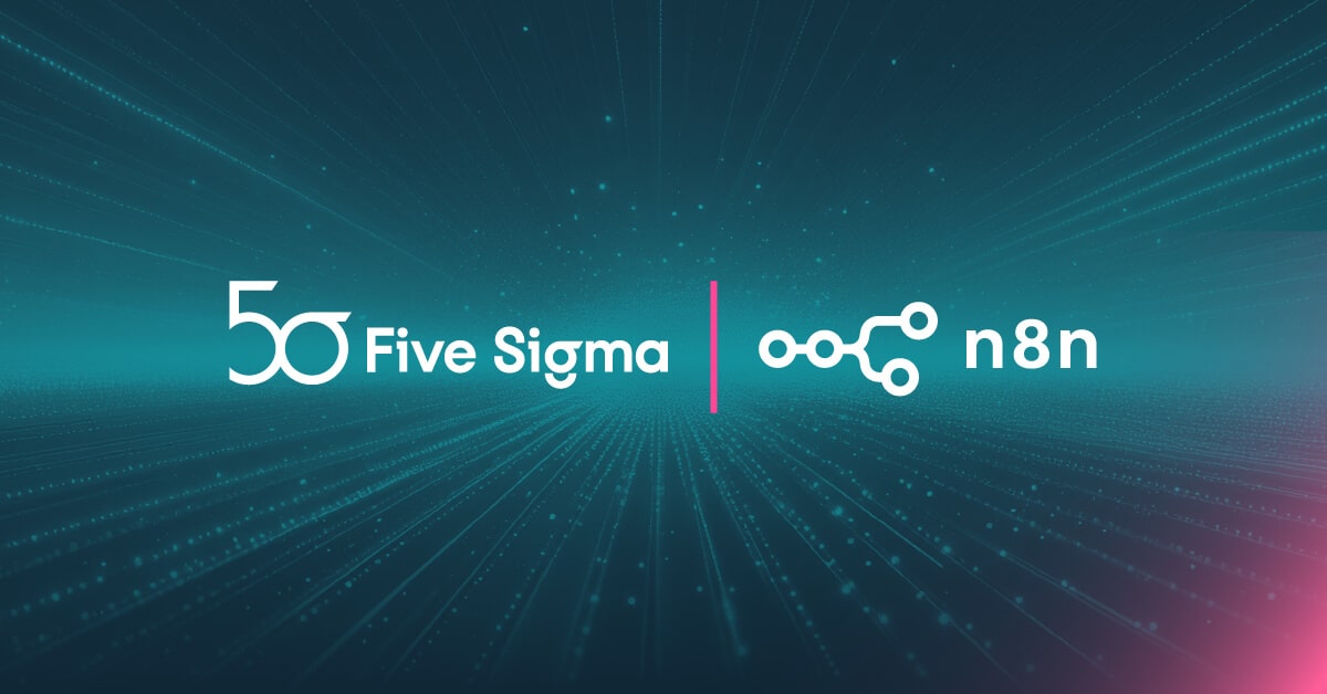Five Sigma and n8n partnership logos